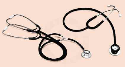 Chrome-Plated Dual-Head Stethoscope (Model 63142)