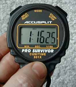 Pro Survivor Stopwatch (Model 82510) with No-Fail Switches