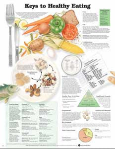 Charts on Healthy Weight, Healthy Eating, and Cholesterol