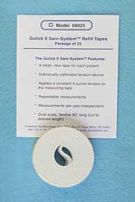 Gulick II Sani-System<sup>TM</sup> Refill Tapes (Packs of 25)