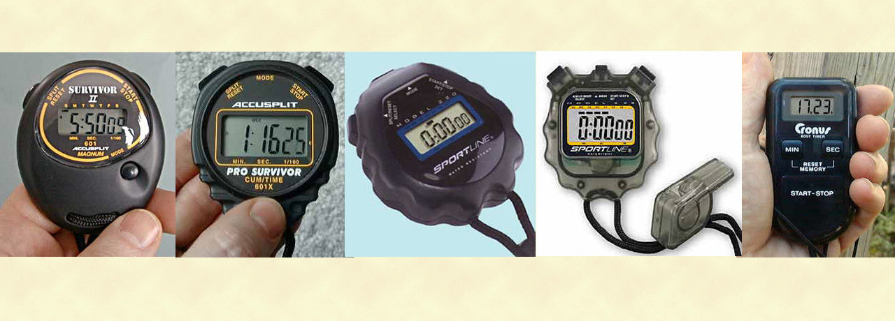 Digital Stopwatches and Timers
